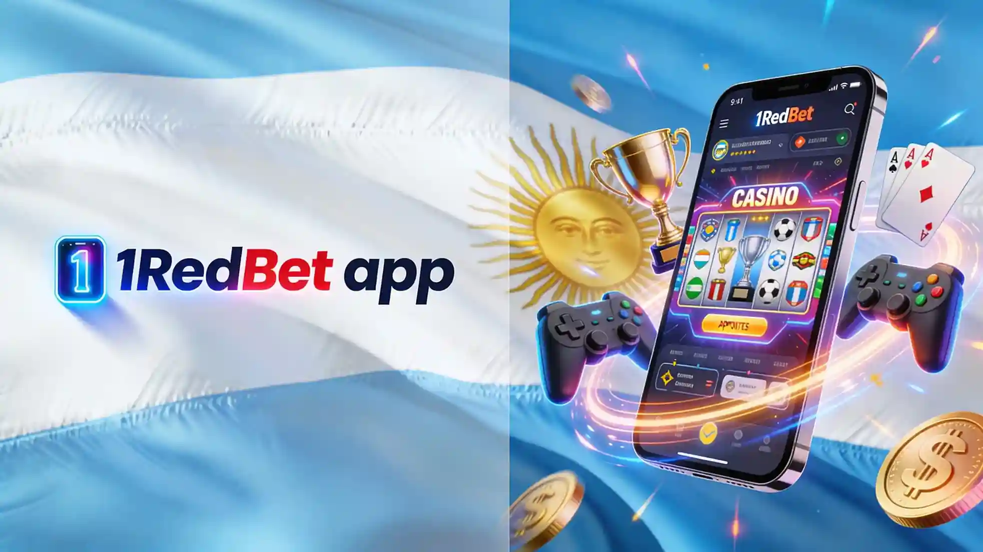 Funciones Principales de la App 1RedBet